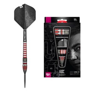 Target Darts Nathan Aspinall Black Edition 90% Tungsten Swiss Point Steel Tip Darts Se