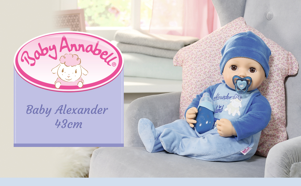 Baby Annabell 706305 Alexander 43 cm Zapf