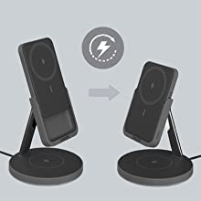 Magnetic wireless charger
