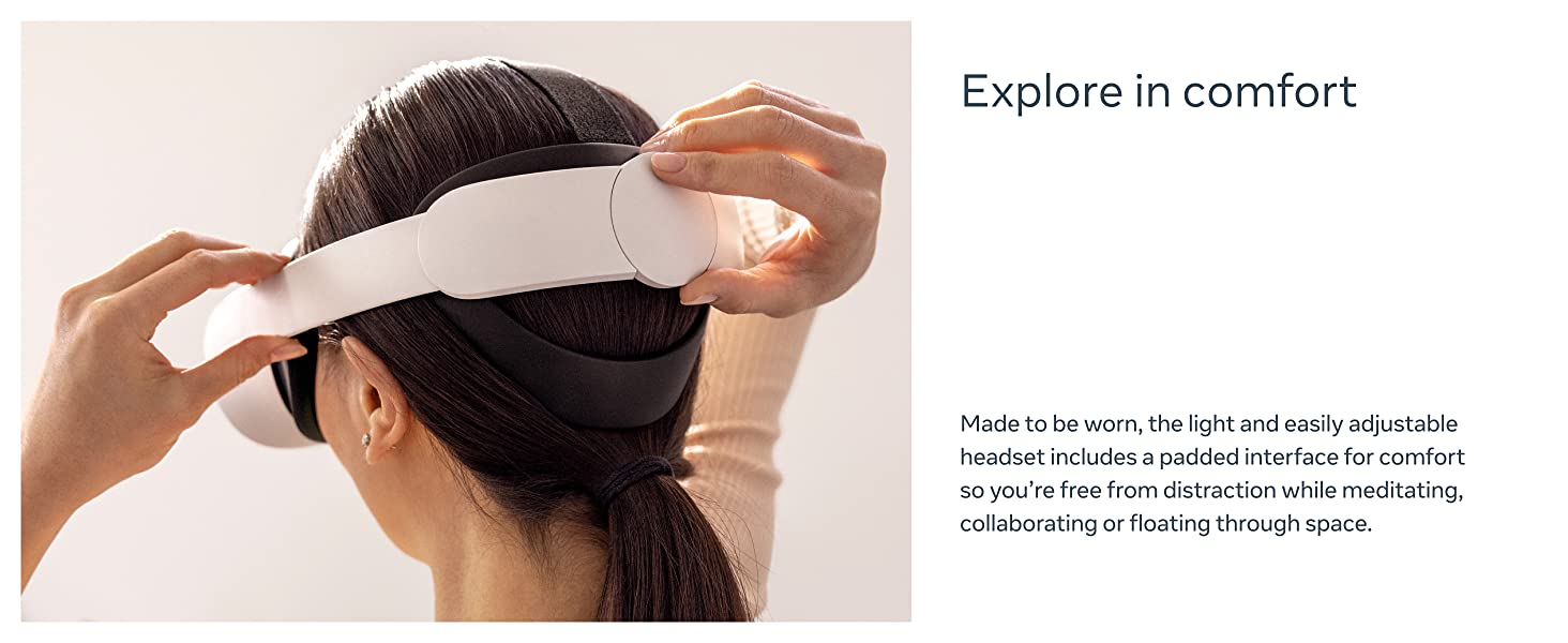 Meta Quest 2 - Explore in comfort