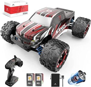 DEERC RC Cars High Speed Remote Control Car for Kids Adults 1:18 Scale 30 MPH 4WD Off Road Monster Trucks