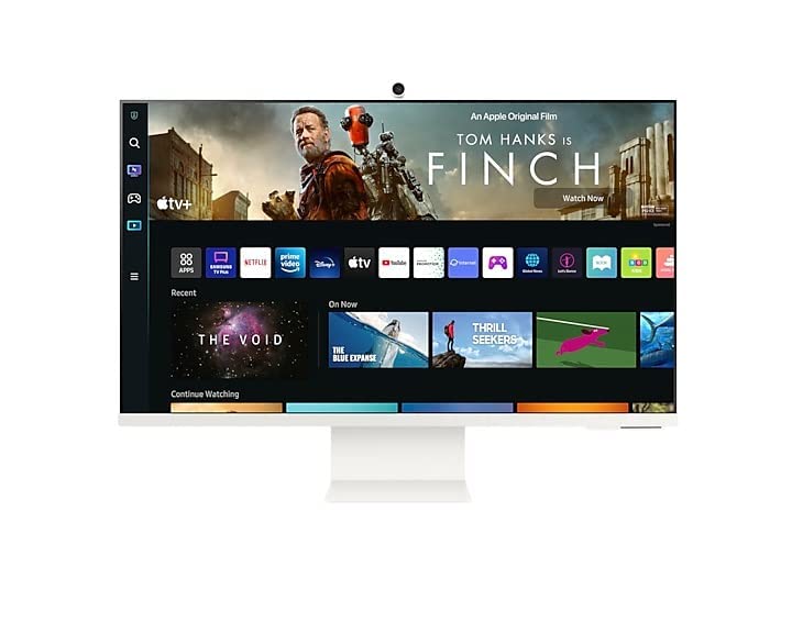 Samsung LS32BM801UUXXU 32" 4K Smart Monitor Smart Hub for TV streaming and catch up apps - White