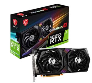MSI GeForce RTX 3060 GAMING X 12G Gaming Graphics Card - 12GB GDDR6