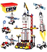 City Space Exploration Shuttle Toy - Building Blocks Sets for 6 7 8 9 10 11 12 Year Old Boys Girl...