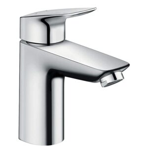 hansgrohe Logis basin mixer tap 100 with push open waste