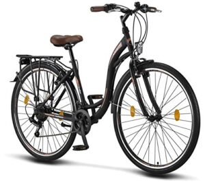 Licorne Bike Stella Premium City Bike in 24.26 and 28 Inch - Bicycle for Girls