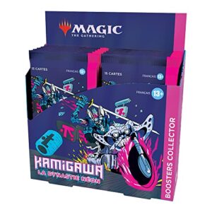 Magic The Gathering Collector Kamigawa: The Neon Dynasty Boosters - 12 Boosters (French Version)