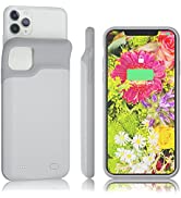 HUOBAO Charging case for iPhone 8/7/6s/6/SE 2020, [5500mAh] Battery Case for iPhone, Protective P...