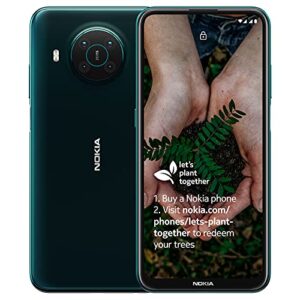 Nokia X10 6.67 Inch Android UK SIM Free Smartphone with 5G Connectivity - 6 GB RAM and 64 GB Storage (Dual SIM) - Forest Gree