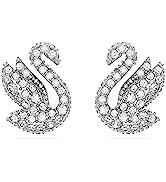 Swarovski Matrix ring, Baguette cut, Pink, Rose gold-tone plated