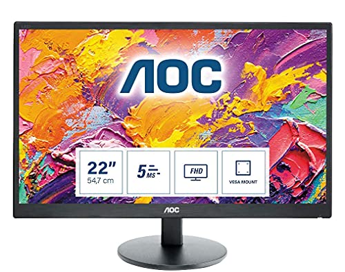 AOC E2270SWHN - 22 Inch FHD Monitor