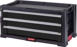 KETER Trolley Module with 3 Extendable Drawers