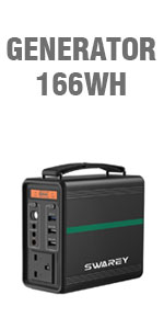 SWAREY 166Wh Portable Power Station
