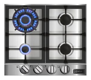 KG 6357 Turbo | Avantgarde Pro 58cm Gas Hob (Stainless Steel)