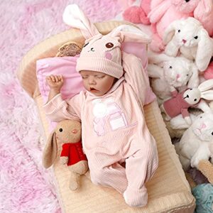 JIZHI Reborn dolls - 17 Inches Handmade Realistic Baby Dolls Soft Cloth Body