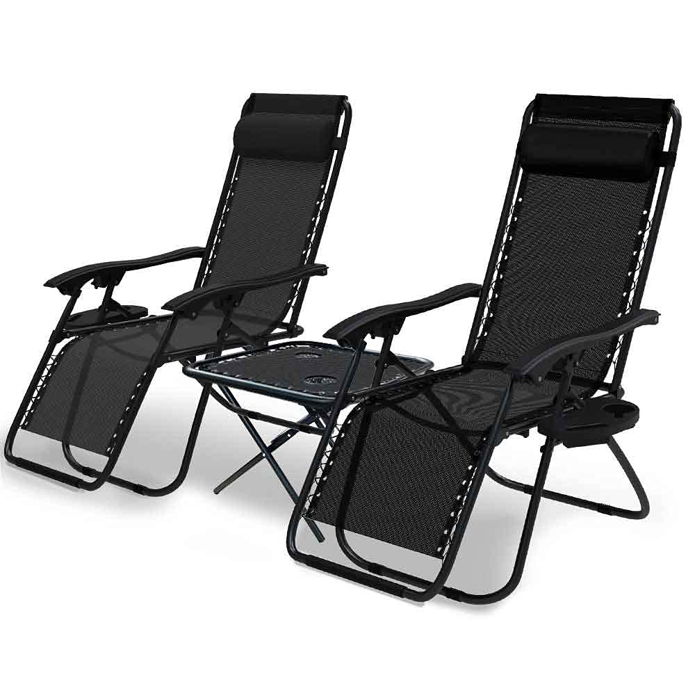 VOUNOT Zero Gravity Chair with Side Table