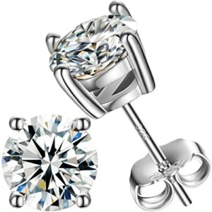Moissanite Stud Earrings