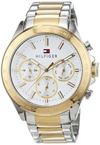 Tommy Hilfiger Analogue Multifunction Quartz Watch for Men with Two-Tone Stainless Steel Bracelet - 1791226