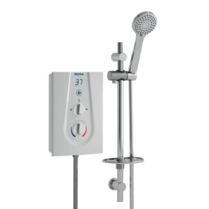 Bristan GLE395 W 9.5 kW Glee 3 Electric Shower - White            [Energy Class A]
