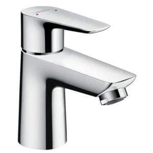 hansgrohe Talis E basin mixer tap 80 with push open waste