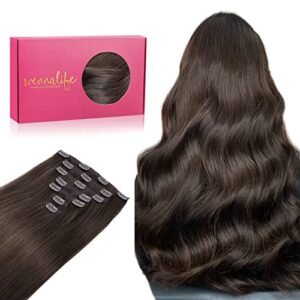 WENNALIFE Hair Extensions Clip In