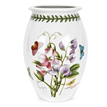 botanic garden portmeirion large vase motif flowers leaf border iconic england susan ellis
