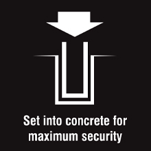 Removable to allow vehicle access