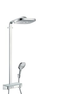 hansgrohe Raindance Select E Showerpipe 300 3jet with ShowerTablet Select 3
