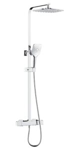 Bristan CRZ2 SHXDIVCTFF C Craze Safetouch Rigid Riser Bar Mixer Shower