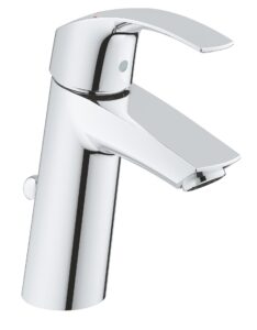 GROHE Eurosmart - Basin Tap with Pop-Up Waste Set (Medium High Spout