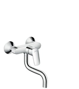 hansgrohe Logis kitchen tap with 180° swivel spout