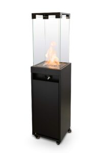 Planika - Faro - Portable Patio Heater - 8 KW Gas Propane Fireplace Outdoor