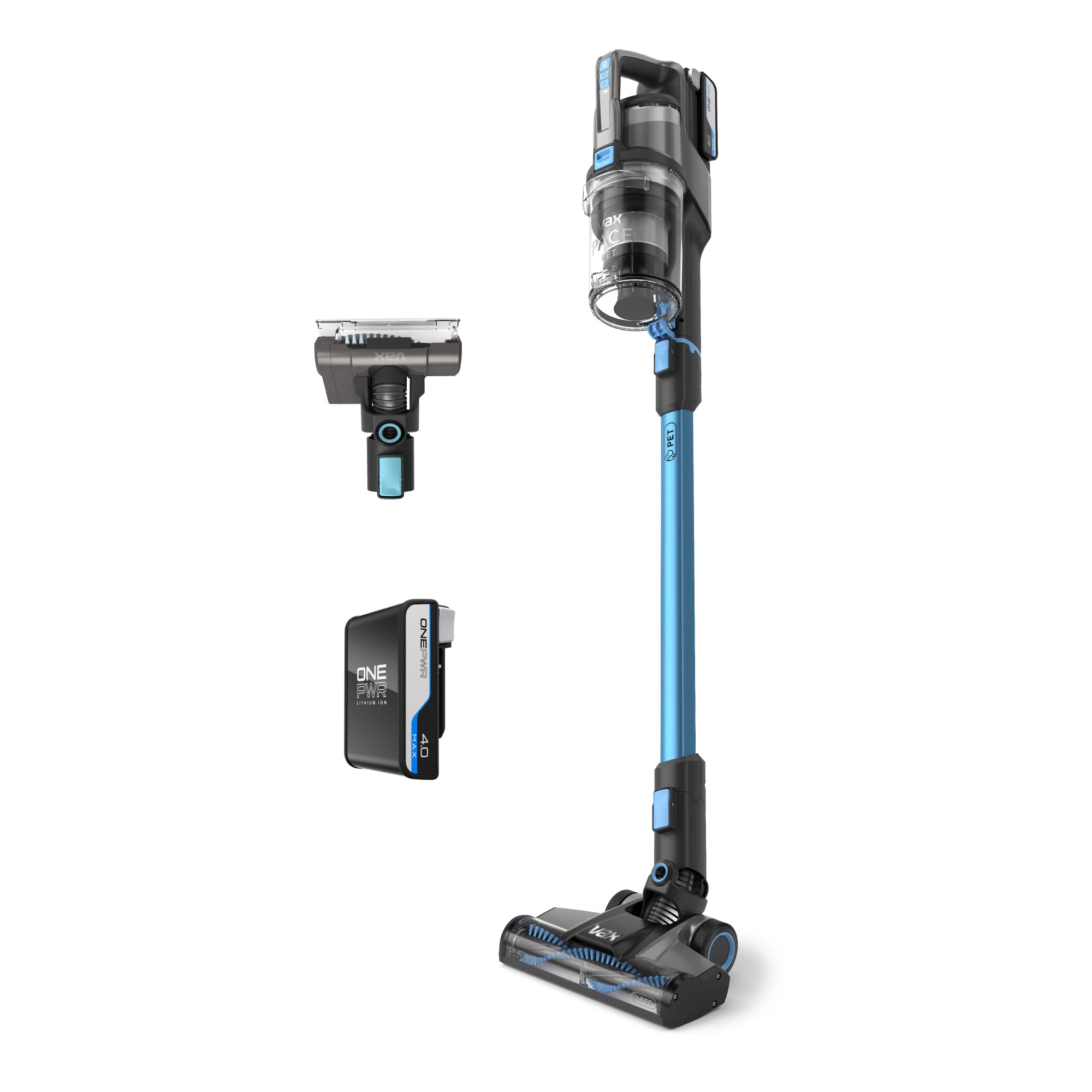 Vax Pace Pet Cordless Vacuum Cleaner | Pet Tool | Up to 40min Runtime | High Performance Cleaning - CLSV- VPKA