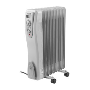 AMOS Oil Filled Radiator 2000W 9 Fin Thermostat Heater with Indicator