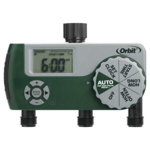 ORBIT 3-Outlet Hose Watering Timer
