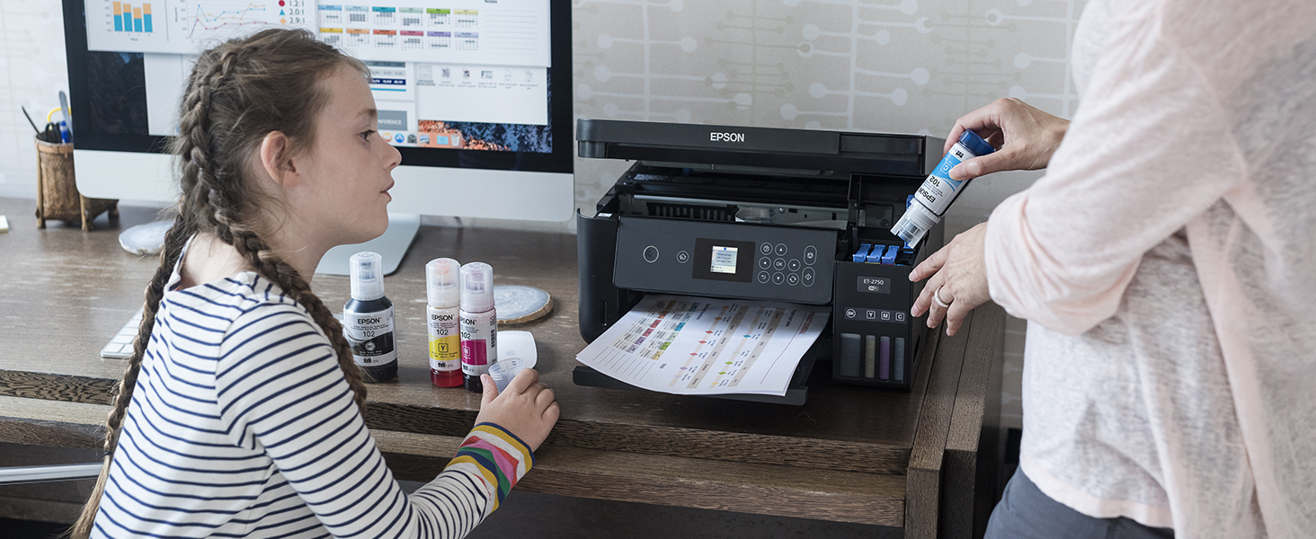 epson, ecotank, et-2750, unlimited printing, ink, cartridges,