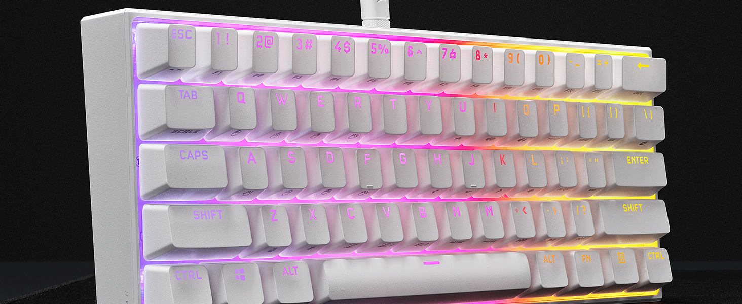 K65 RGB MINI WHITE - Gallery Image 3