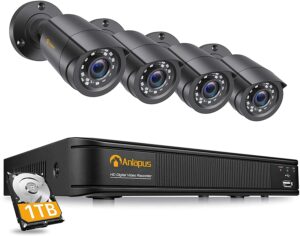 Anlapus 8 Channel 1080P CCTV Camera Systems