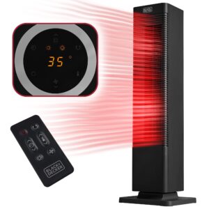 BLACK+DECKER BXFT50005GB 2-in-1 Ceramic Tower Fan Heater