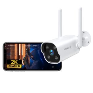 GNCC 2K Security Camera Outdoor with Detection Alarm