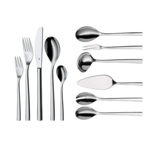 WMF Cutlery Set 66-Piece for 12 People Palermo Cromargan 18/10 Stainless Steel Polished