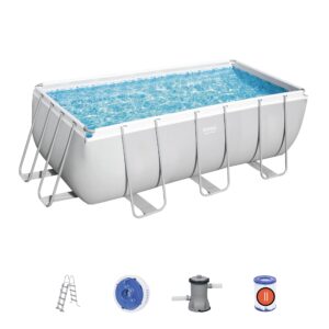 Bestway BW56456GB-21 Power Steel Above Ground Pool