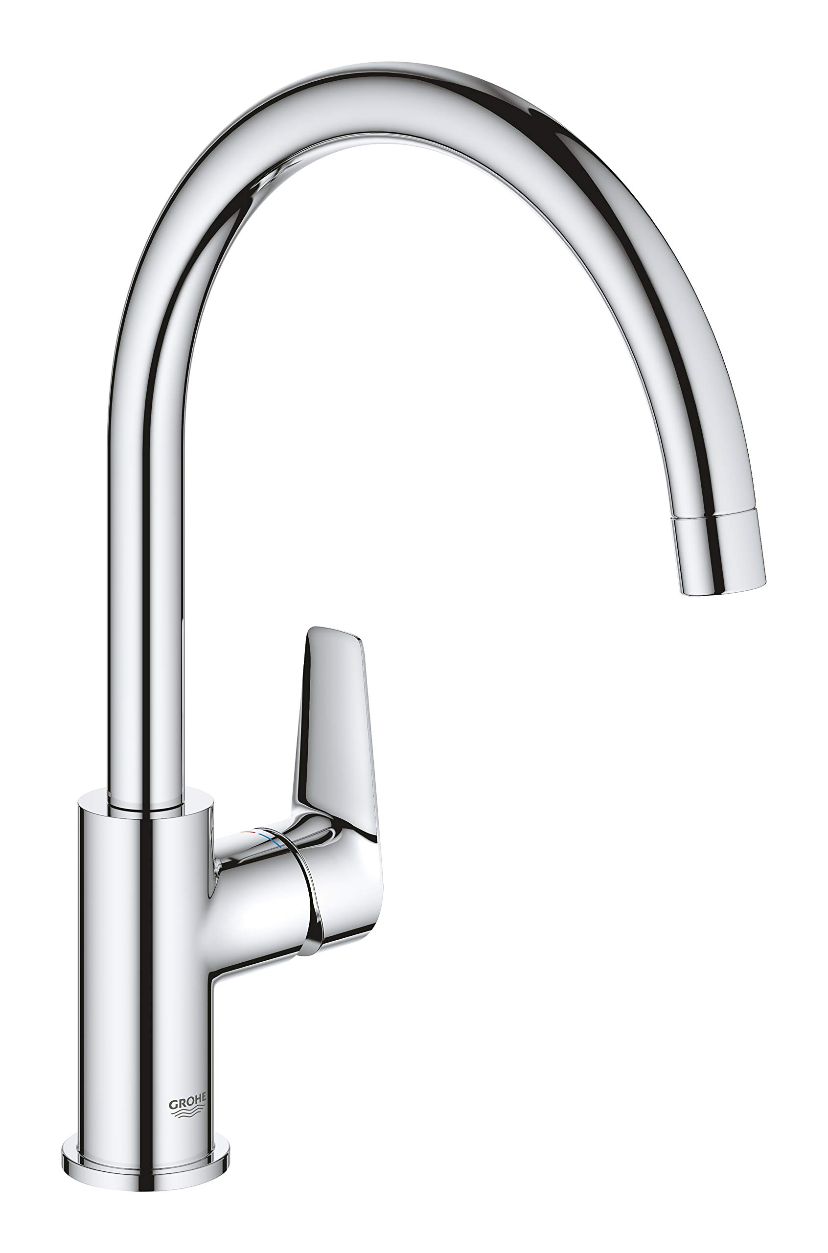 GROHE BauEdge – Single Lever Kitchen Mixer Tap (Monobloc Installation