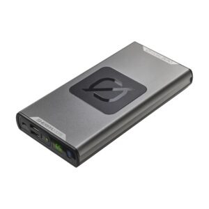Goal Zero GZ22060 100 PD Powerbank 100 Wh 6400 MAh Powerful Flightsafe Compact USB-C PD AC Wireless Charge Pad Go Pro 17 Recharges Phone 10 Recharges Tablet 4 X Recharges Laptop 2 X Recharges