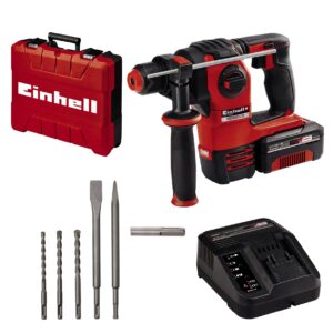 Einhell Power X-Change Cordless SDS Plus Hammer Drill With Battery And Charger - 2.2 Joule