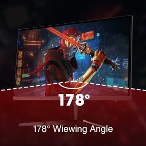Gaming Monitor 24 Inch Computer Monitor FHD 165Hz 1ms