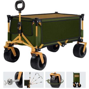 FEAHRZEUG Collapsible Beach Trolley Cart