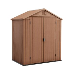 Keter Darwin Outdoor Apex Garden Storage Shed
