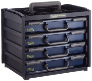 Raaco 136242 Portable Handy Box + 4 A4 Assorters