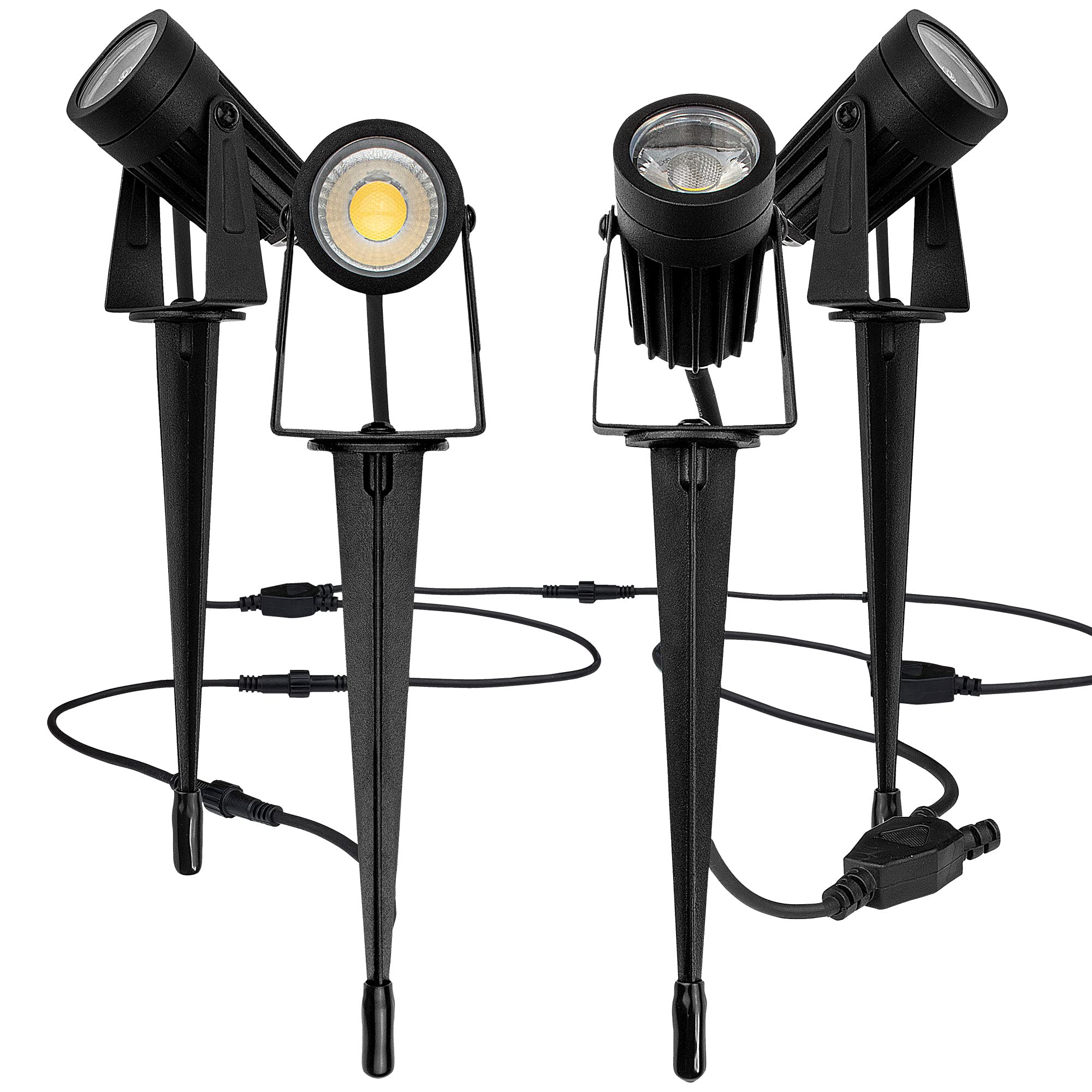 Luceco LED Decorative Outdoor Garden Spike Light Kit